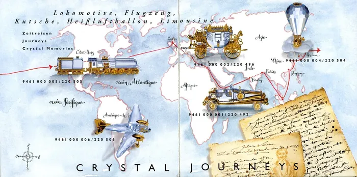 Mapas Viajes de cristal
