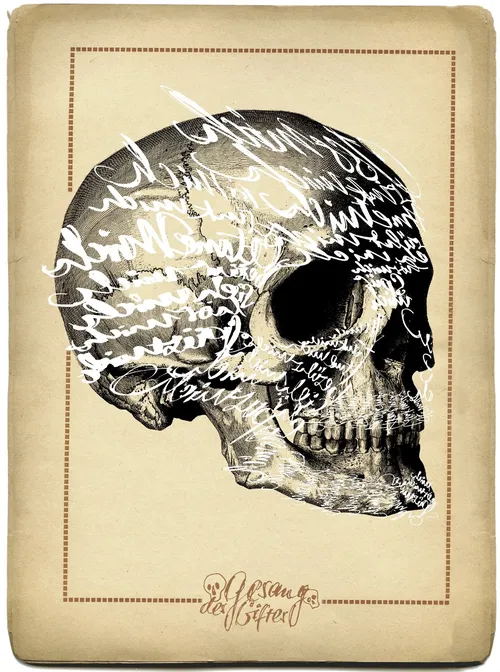 Historische Inschrift auf einem Totenkopf


Historische Inschrift auf einem Totenkopf
...