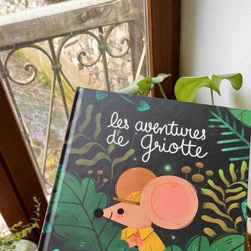 "Les Aventures de Griotte": Kidlit Cover Illustration