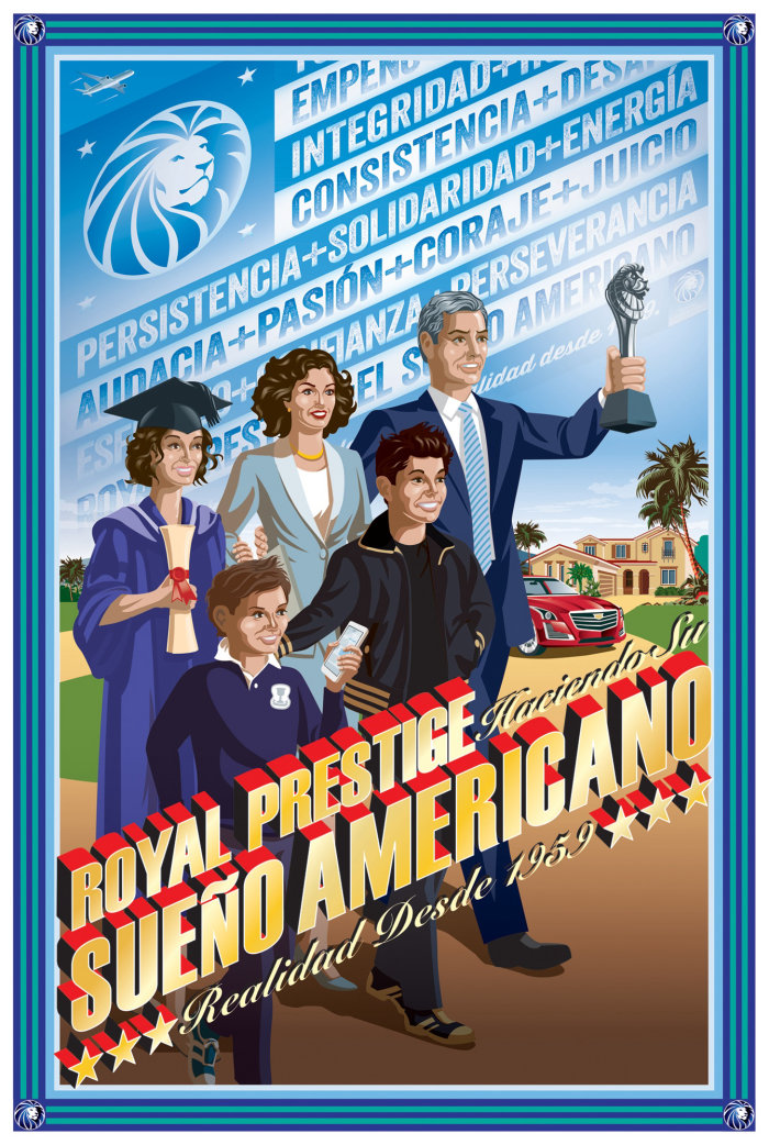 poster do Royal Prestige - Transformando o sonho americano em realidade desde 1959