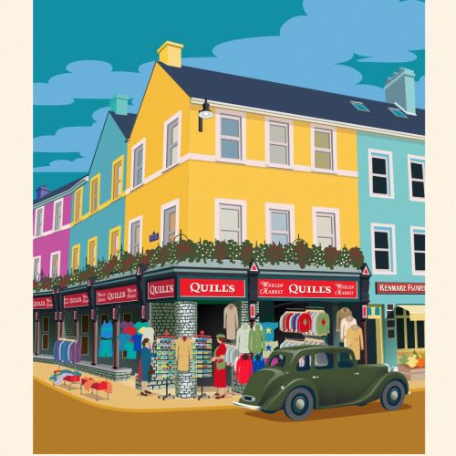 Poster of Kenmare shopping street