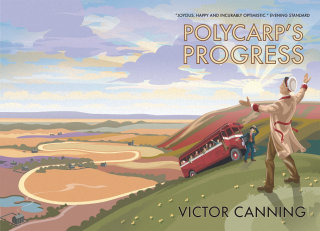 《Polycarps Progress》 的复古风格拼贴书封面