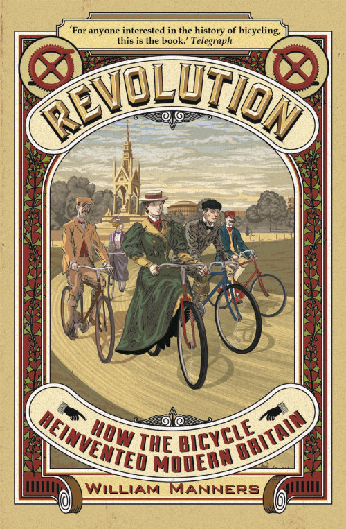 Capa do livro de história da bicicleta
