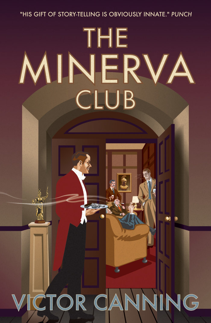 Illustration for "The Minerva Club" book jacket