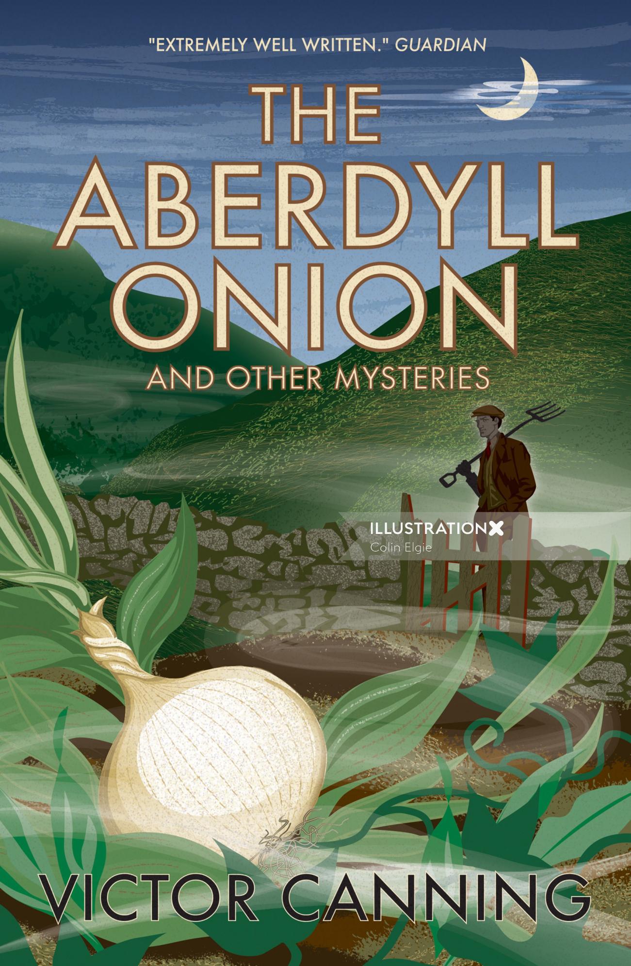 "The Aberdyll Onion" book jacket by Colin Elgie