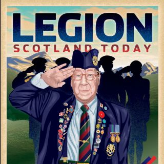 British Legion Scotland 100th anniversary magazine cover