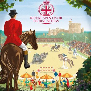 Flyer advertising the Royal Windsor Horse Show