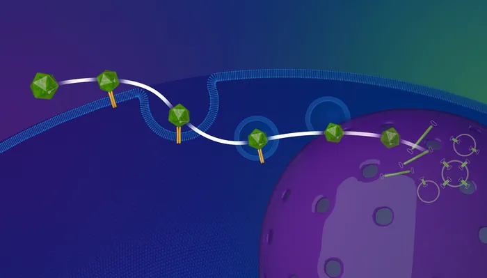 Molecular model of gene therapy process by Craig Foster