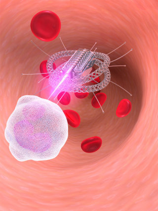 Uma ilustração da ilustração da nanotecnologia