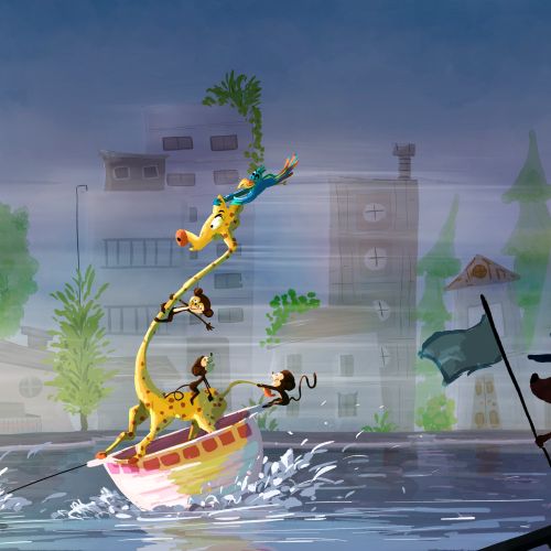 Dalia Awad Animals Illustrator from United Kingdom