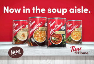 Tim Hortons soup can illustration by Dan Couto