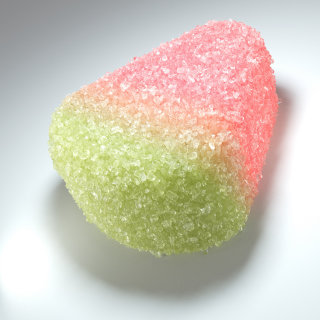 Image CGI de bonbons à la pastèque aigre 