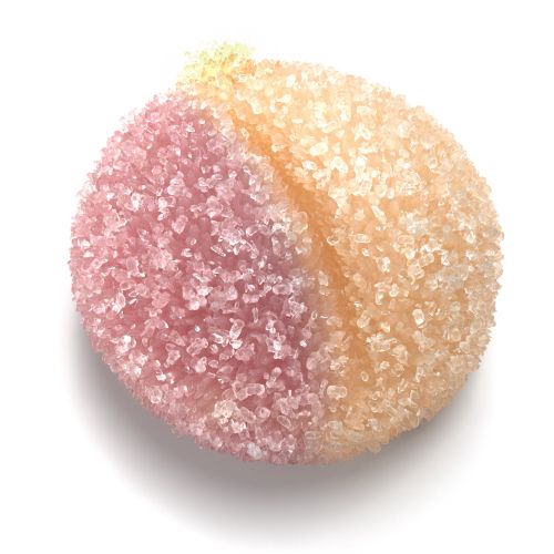 Naturalistic of Sour peach candy