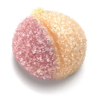 Naturalistic of Sour peach candy