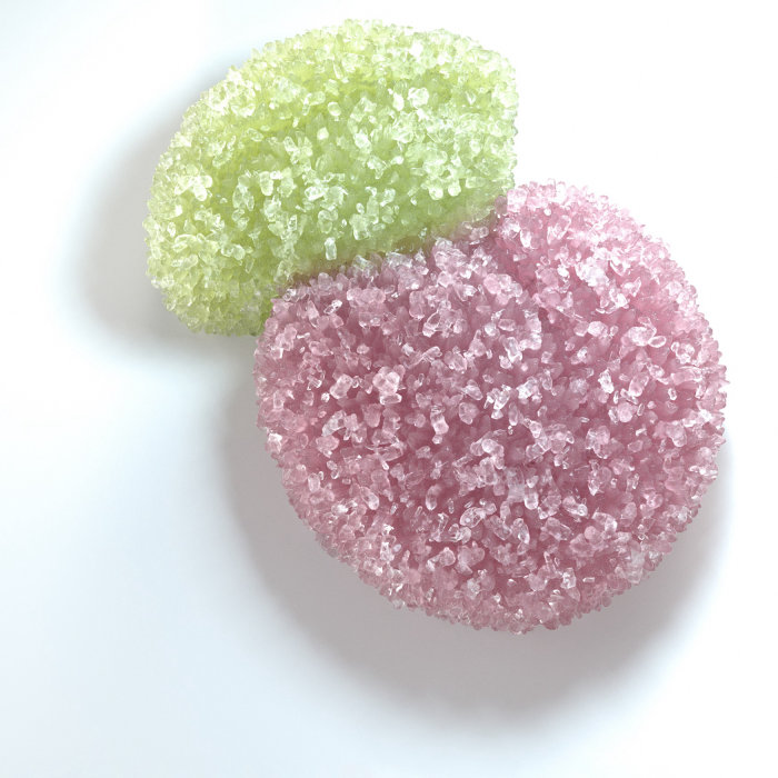 Photorealistic of cherry sour candy