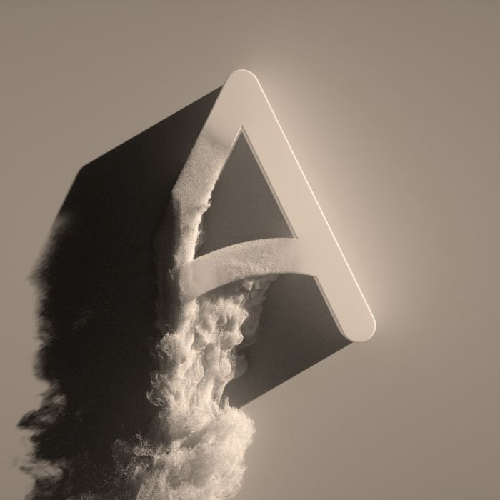 Animation gif of  A alphabet