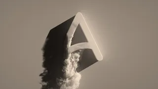 Animation gif of  A alphabet