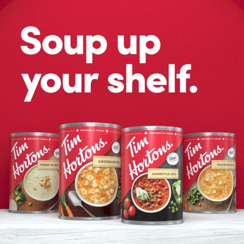 Promotion gif for Tim Hortons Soups