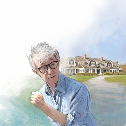 Woody Allen, NYC, Hamptons , Celebrity, wealth, summer, Long Island, 
