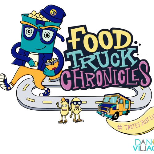 Character Illustration For Food Truck Chronicles