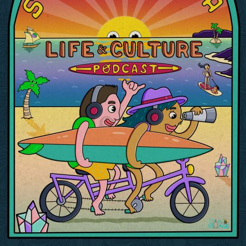 People Life culture beach bicycle
