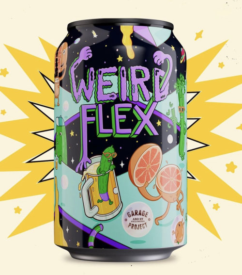 Food & Drinks weird flex bottle
