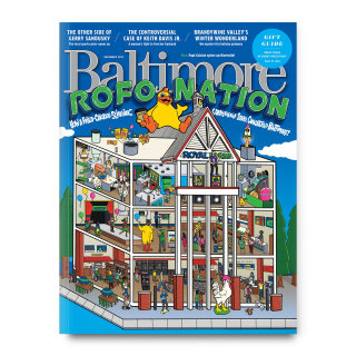 Couverture des fermes royales du magazine Baltimore