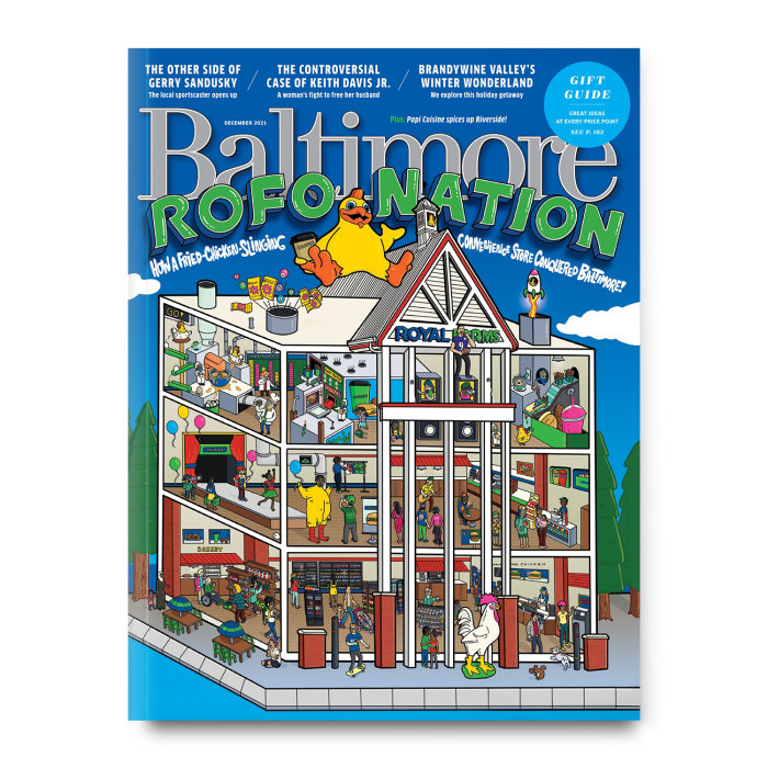 Couverture Royal Farms du Baltimore Magazine