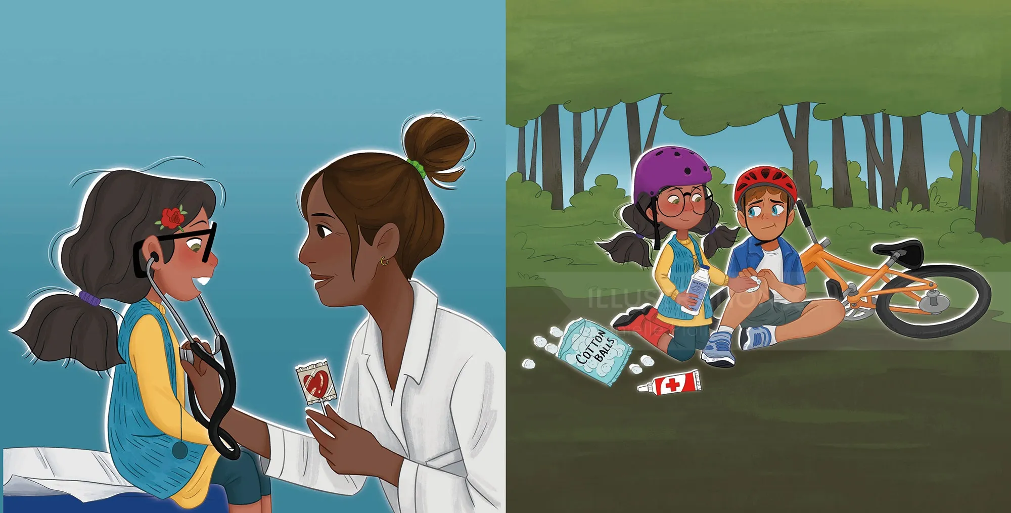 Educational book for kids about women in the history of medicine