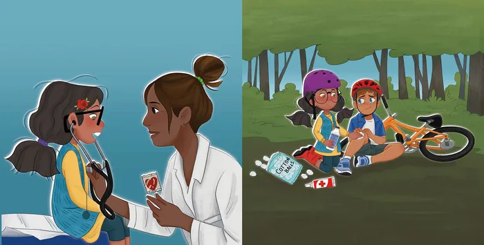 Educational book for kids about women in the history of medicine