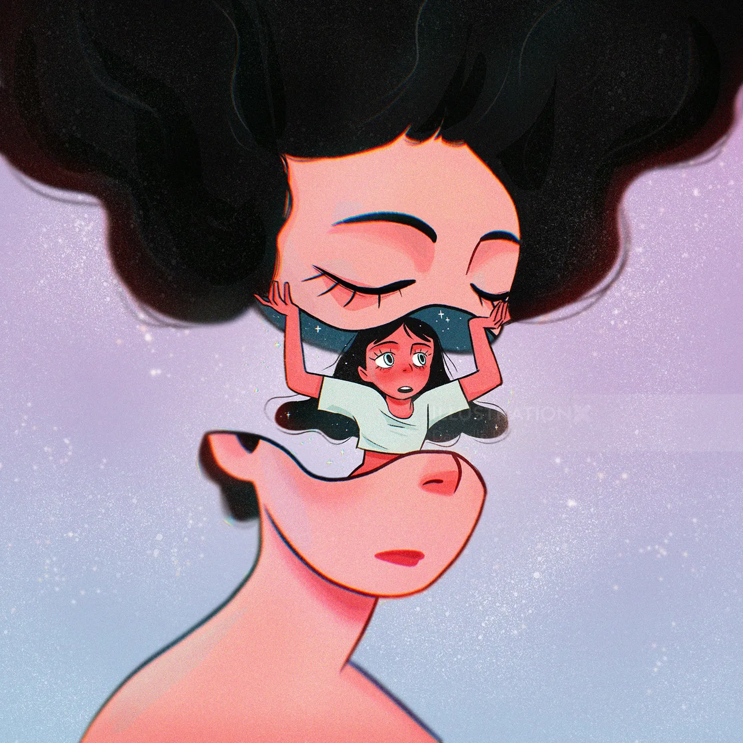 Stylized concept artwork titled "Outside the Box"