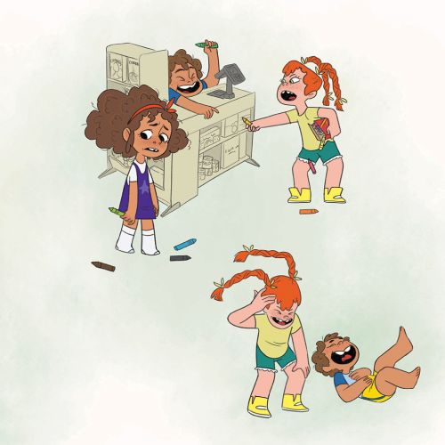 Zara's Big Messy Goodbye - A children's book about farewells