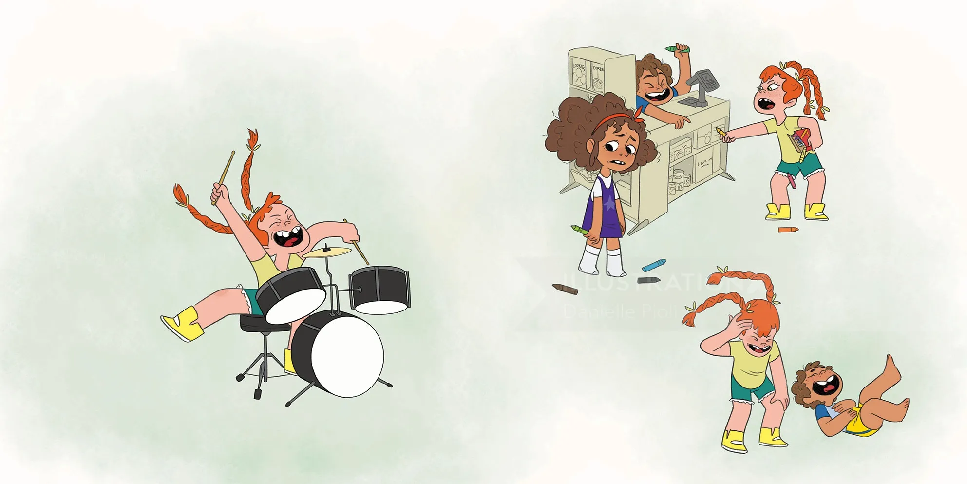 Zara's Big Messy Goodbye - A children's book about farewells
