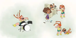 Zara's Big Messy Goodbye - A children's book about farewells