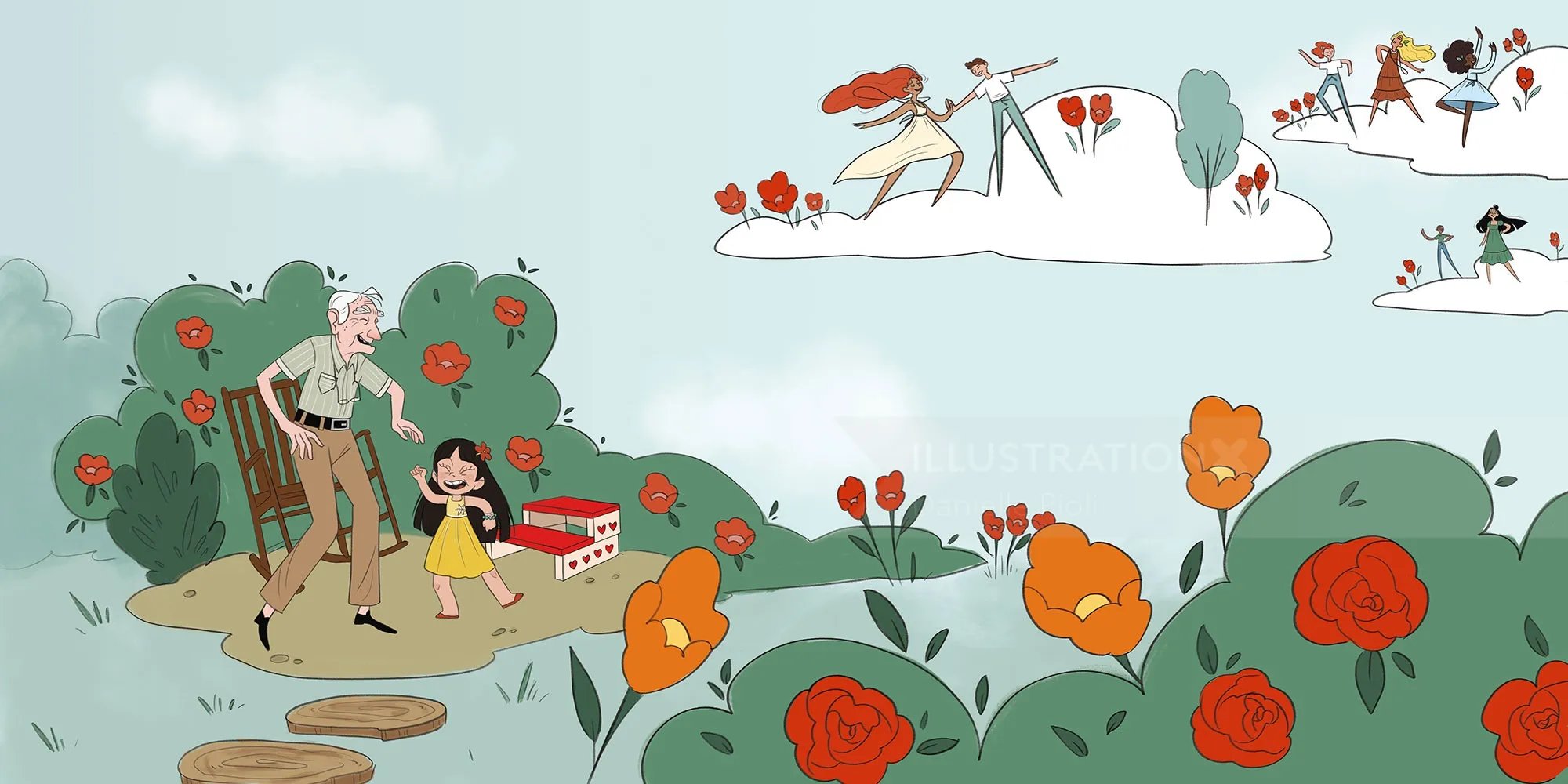 Fantasy-themed children’s books from the "Amelia and the Giants"