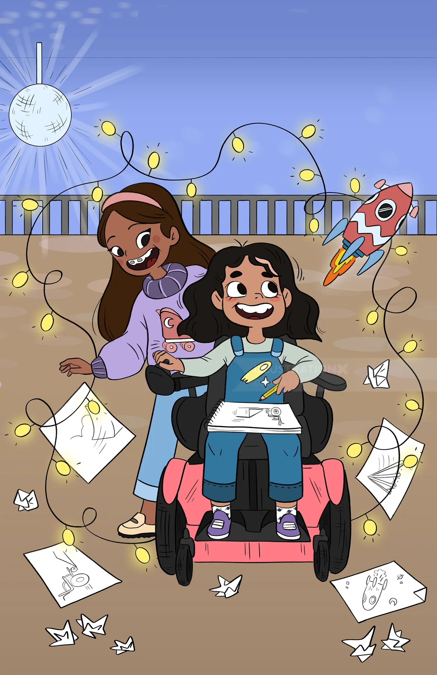 Front cover of "Adventurous Adeline and the Back to School Party"