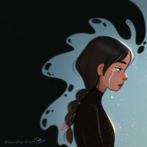 Illustration symbolizing internal emotional battles
