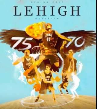 Lehigh篮筐球队的运动与健身海报