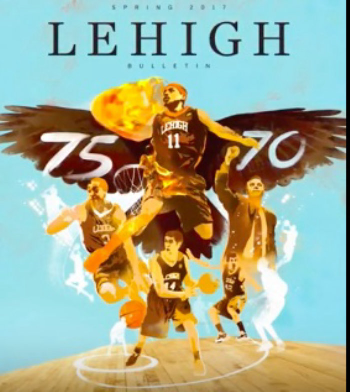Sports & Fitness of  Lehigh Basket Ball Team Poster

