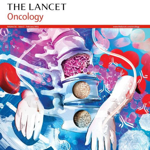 Cover imagery for 'The Lancet Oncology'