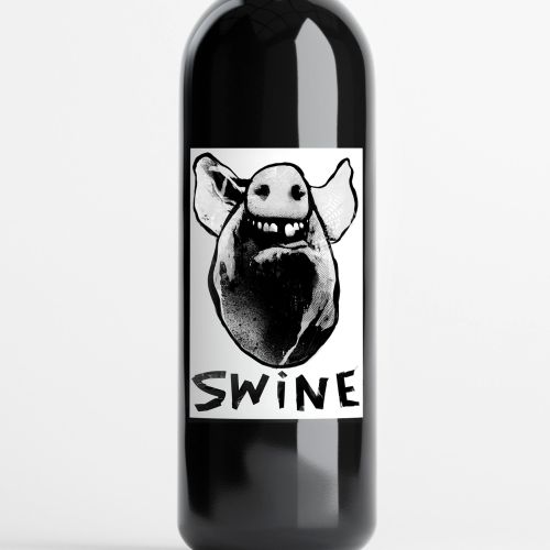 Label branding for Swine wine