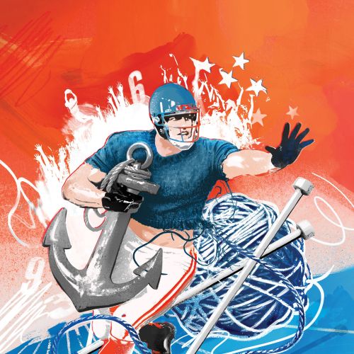 Danny Allison Sports et Remise en forme Illustrator from UK