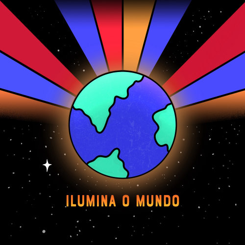 Capa da banda de música Ilumina o mundo