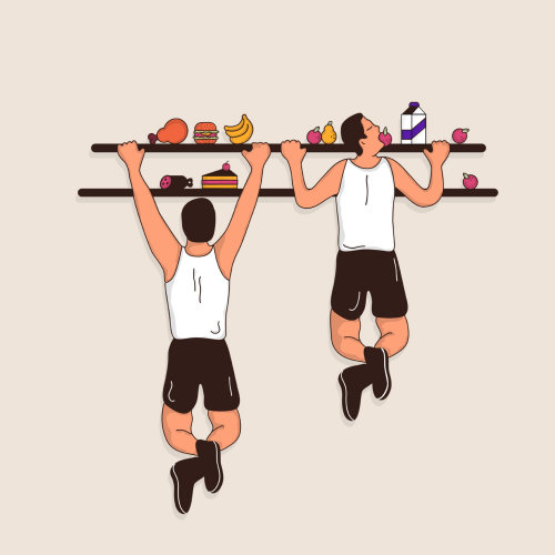 Illustration de boucle de biceps par Darruda