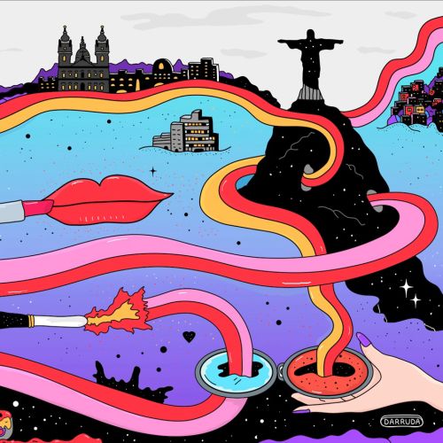 Darruda Graphic and psychedelic line illustrator. Brazil