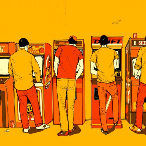Depicts an illustration titled "Fliper- Idea Fixa 14"