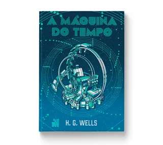 Book cover design of The Time Machine