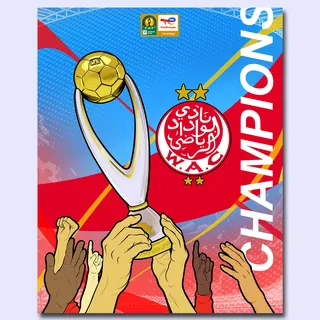 WAC Moroccan football club wins CAF Champions League