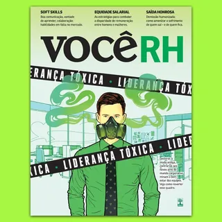 The cover of Você RH magazine on Human Resources
