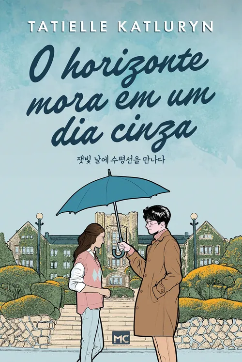 A capa do livro "O horizonte mora em um dia cinza"